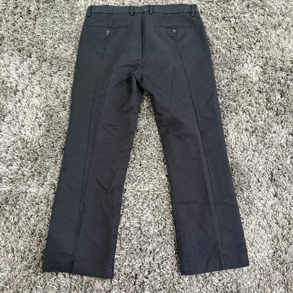 Dockers Men’s Slim Fit Signature Khaki Striped Pants in Black, Size 32X32 - Picture 5 of 5